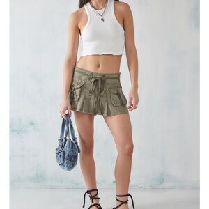 Urban Outfitters Cargo Mini Skirt